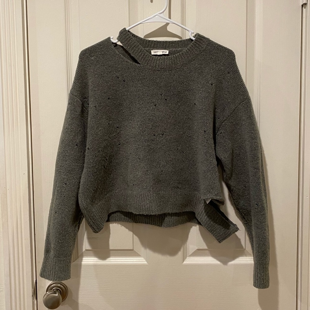 Distressed Cotton Candy Sweater